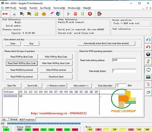 Tool nạp Rom cho ổ cứng