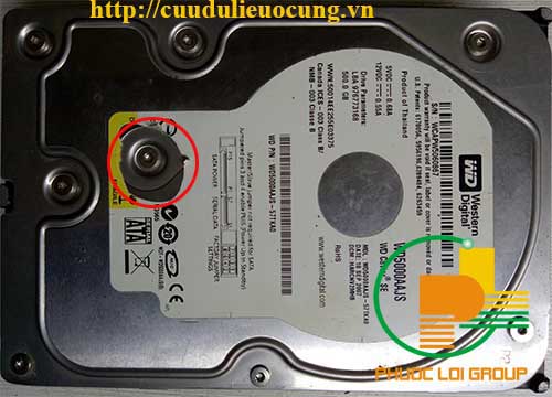 Ổ cứng bị bung cơ