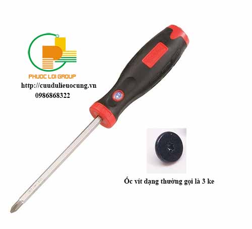 Tuốt nơ vít 3 ke dùng mở ốc ổ đĩa cứng