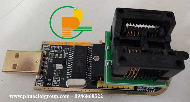 máy nạp Rom và socket