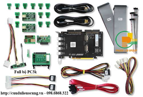 Bộ tool cứu dữ liệu ổ cứng PC3k