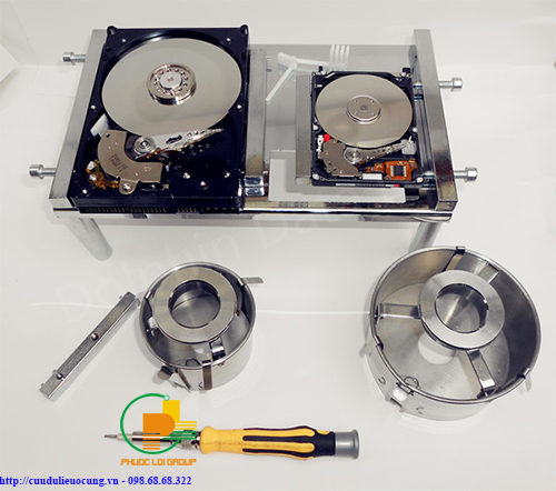 Bộ kẹp lấy đầu đọc ổ đĩa cứng